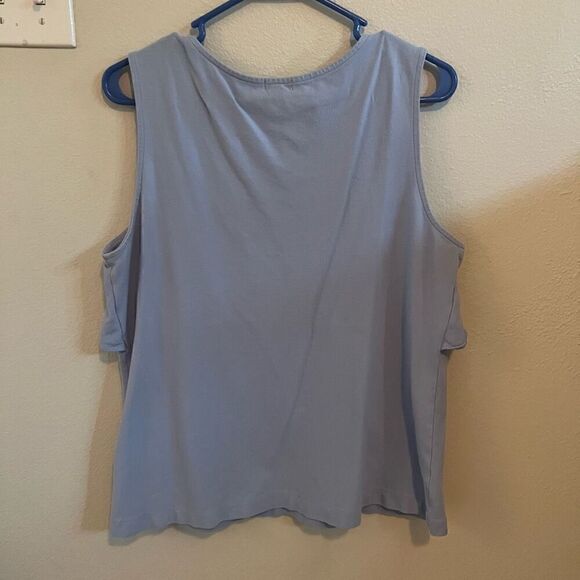 J. Crew Light Blue Tank Top - Picture 3 of 3